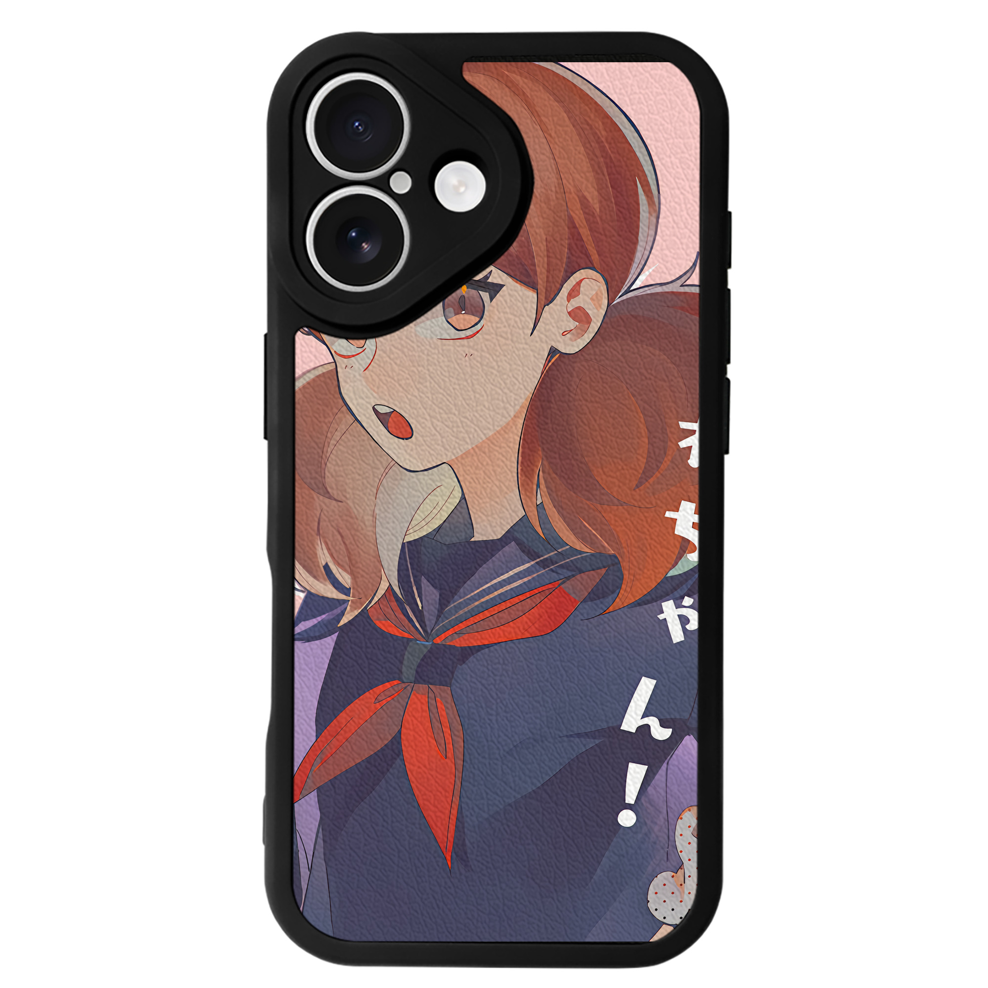 （画像用） ハイキュー!! Haikyu!! 【iPhone 16シリーズ対応】シリコンスマホケース（レザー調） 材質：シリコン